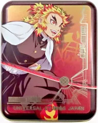 【中古】小物入れ・マルチケース・缶ケース 煉獄杏寿郎 「鬼滅の刃 コレクタブルタブレット(缶ケース)」 ユニバーサル・スタジオ・ジャパン2021限定