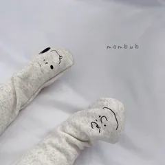 スヌーピー　チャーリーブラウン　厚手　裏起毛　タイツ