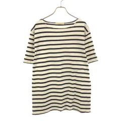 ジャーナルスタンダード ボーダー 半袖 Tシャツ L ホワイト×ブラック JOURNAL STANDARD メンズ