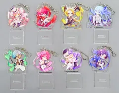 【中古】キーホルダー [単品] 集合 描きおろしちびキャラアクリルスタンドキーチェーン8個セット 「Switchソフト ラディアンテイル -ファンファーレ!- 特装版 スペシャルステラセット」 同梱特典