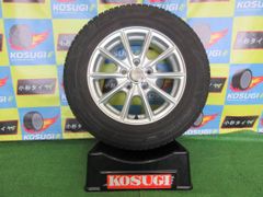 15インチ中古スタッドレスセット　195/65R15　VRX3　6-15　5H114.3　+45　エコフォルム【S9・大和店】
