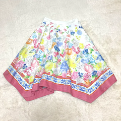 花柄   フレア   ひざ丈 スカート   総柄   Chesty   タグ付き未使用 訳あり