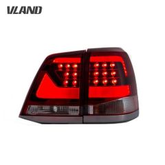 ランドクルーザー 200系 LED テール ランプ 後期型ルック 前期中期用 ランクル スモーク レッド VLAND