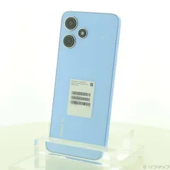 中古品〕 Redmi 12 5G 128GB スカイブルー XIG03 au SIMフリー【305