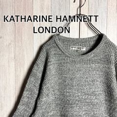 KATHARINE HAMNETT キャサリンハムネット ブラック ニット L - メルカリ