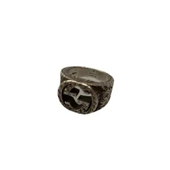 グッチ リング インターロッキング 925 サイズ12号【AFI13】