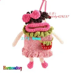 スマホポーチ 携帯ショルダー ニット 編み物 イチゴ かわいい 斜め掛け 撥水加工 携帯入れ カバン ミニ スマホポシェット レディース ant4y429237