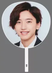 【中古】うちわ(男性) 道枝駿佑 ジャンボうちわ 「なにわ男子 First Live Tour 2019 ～なにわと一緒に#アオハルしよ?～」 