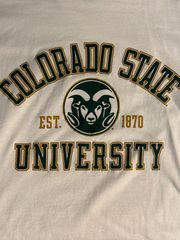 グッドカラー　チャンピオン　カレッジ　コロラド大学　三段　Tシャツ