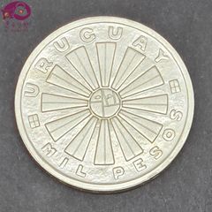 ウルグアイ 1969年 1000ペソ 銀貨 FAO記念版 直径3.7㎜ 25.08g 銀900 比重10.3程度 アンティークコイン シルバーコイン 古銭 記念硬貨