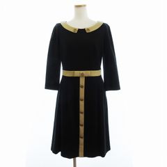 アドーア ADORE 23AW ドライタッチWクロスワンピース フレア ミモレ  