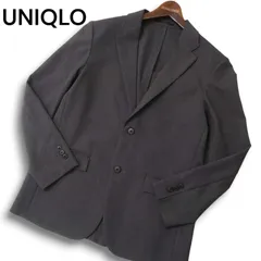 22SS★ UNIQLO ユニクロ 春夏★ 感動ジャケット アンコン テーラード ジャケット Sz.S メンズ 灰 グレー