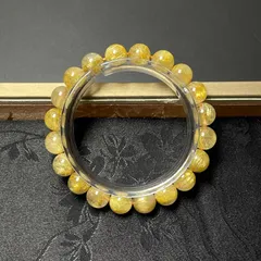 上級 EU製 ★極!極満針ルチルクォーツ★ブレスレット パワーストーン 天然石 金運 お守り ギフト プレゼント2 10-10.4mm ZB8438