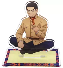 【中古】アクリルスタンド・アクリルパネル 月島軍曹(月島基) 描き下ろしアクリルスタンド 「ゴールデンカムイ 桜まつり POP UP SHOP in 渋谷マルイ」