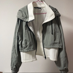 未使用、2021年の新作　ザラZARA  羽織りジャンパー　サイズLL XL