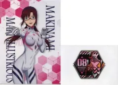 【中古】クリアファイル 真希波・マリ・イラストリアス/白プラグスーツ A4クリアファイル＆ステッカーセット 「一番くじ エヴァンゲリオン エヴァパイロット、集結!」 H賞