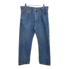Levi's リーバイス 505 デニムパンツ ブルー(メンズ W35 L30)中古 古着 V2298
