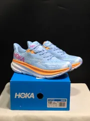 ホカオネオネ HOKAONEONE CLIFTON 9 クリフトン 9   ランニングシューズ ランニング ロード マラソン ランシュー 厚底  男女兼用 ブルー×オレンジ 送料無料