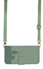 iPhone 12 iPhone12Pro ケース 手帳型 アイフォン12 スマホケース スマホショルダー レザー ストラップ うさぎ 兎 ウサギ イラスト かわいい おしゃれ 人気 調節可能 130cm  カラー07