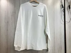 通年 FEAR OF GOD ESSENTIALS フィア あぶ ゴッド エッセンシャルズ 長袖Tシャツ FLOWER PHOTO 130-23FW バックプリント コットン100% XL