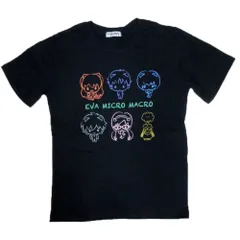 エヴァンゲリオン サンリオ コラボ T ミニキャラ 柄 半袖 Tシャツ アメカジ 薄手 メンズ / bia367のサムネイル