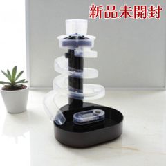 DOSHISHA ドウシシャ 大人の流しそうめん器 KWS-B1 電池式 スライダー式 氷ポケット＆回転プロペラ付き