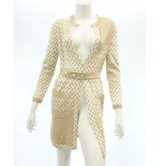 ミッソーニ ロングニットカーディガン 総柄 サイズ38 レディース【AFB24】