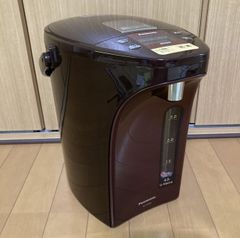 展示品★パナソニック Panasonic 電気ポット NC-SU404-T 4.0リットル 真空断熱 省エネ保温 お好み温度調節 給湯量 コードレス給湯 ブラウン