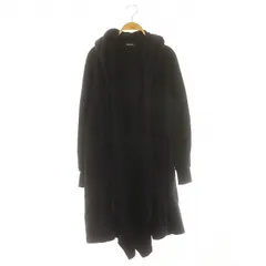 ズッカ zucca コットン裏毛 ロングスウェットパーカー 前開き M 紺 ネイビー /HK ■OSのサムネイル