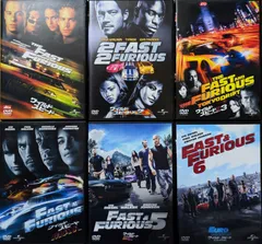 ワイルド・スピード 6巻セット（DVD）