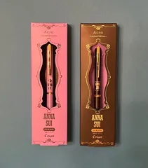パイロット 油性ボールペンアクロ ANNA SUI アナスイ ゴールドライン 0.5mm ブラック　二種類セット