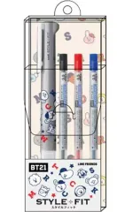 【中古】ペン(男性アイドル) ユニバースタースクール(1) スタイルフィット3色ホルダー 「BT21」