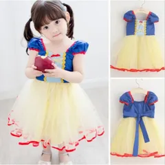ハロウィン halloween コスプレ 衣装 子供　プリンセスドレス 白雪姫 コスプレ