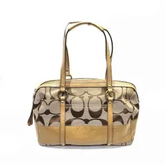 コーチ　COACH　シグネチャー　12430　バッグ　ハンドバッグ　ボストンバッグ　レディース