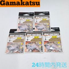 がまかつ ミニフットボール カサゴ ソイ等ロックフィッシュ用ジグヘッド 0.9g Gamakatsu