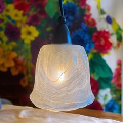 MAXRAY ガラスペンダントライト ハンドメイド 金箔 ライト アジア ランプ インテリア レストラン 装飾品 レトロ アンティーク