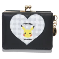 ポケットモンスター ミニウォレット 口金ミニ財布 ピカチュウ BK ポケモン サンアート プレゼント キャラクター グッズ 