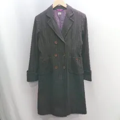 ◇ ⊆ PS Paul Smith women ポールスミス 長袖 ウールコート サイズ40 ブラウン レディース E  【1502180019487】