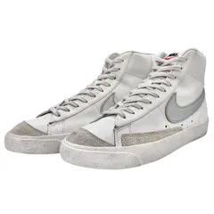 ナイキ NIKE ■【 Women's Blazer Mid '77 Summit White Silver CZ1055 112 】ウィメンズ ブレーザー ミッド サミット ホワイト シルバー スニーカー