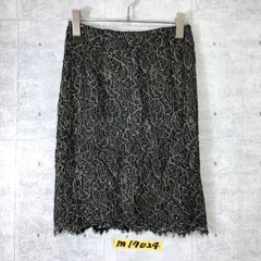 キレイめ！上品！grace class グレース クラス 日本製 レース刺繍 タイトスカート 36のサムネイル