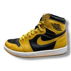 NIKE AIR JORDAN 1 RETRO HIGH OG POLLEN / WHITE-BLACK エアジョーダン1 スニーカー シューズ パラン ナイキ 555088-701 28cm 94375A1