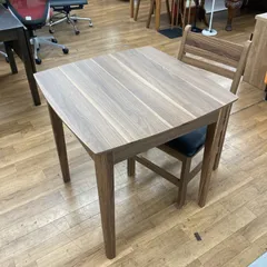 S352 ⭐ ダイニング5点セット ブラウン ホワイト 幅120cm USED キズ有り