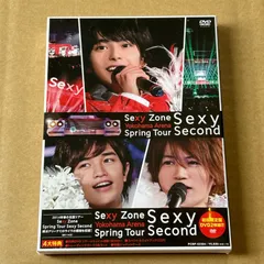 Sexy Zone Spring Tour Sexy Second DVD (初回限定盤)(2枚組)：新品未開封DVD