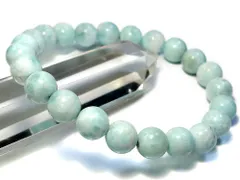 「1点もの 現品」 ラリマー ブレスレット 8mm パワーストーン ブレスレット レディース メンズ 天然石 数珠 アクセサリー