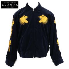 TAILOR TOYO テーラ―東洋 TT14973 港商 SPECIAL EDITION GOLD TIGER×WHITE EAGLE SOUVENIR JACKET リバーシブル スカジャン/ 大