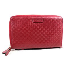 グッチ　ラウンドファスナー長財布　GUCCI　マイクロGG柄　セカンドバッグ　ク
