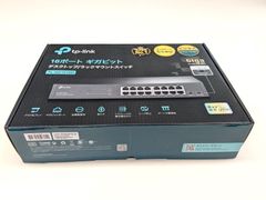 【現品限り】＜tp-link＞16ポート ギガビット デスクトップ/ラックマウント スイッチ／TL-SG1016D