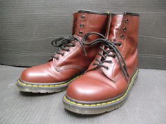 中古品 Dr.Martens ドクターマーチン AirWait 29.0cm ホールブーツ チェリーレッド ハイカットブーツ