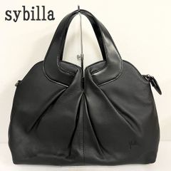 sybilla　シビラ　ハンドバッグ　ブラック　黒　レディース