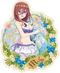 【中古】シール・ステッカー 3.中野三玖(水着) トラベルステッカー 「映画 五等分の花嫁」